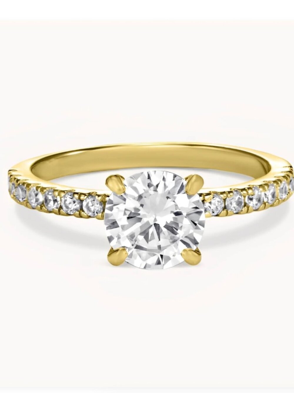 AnaClair The Amore Ring Size 7 New CZ Solitaire
